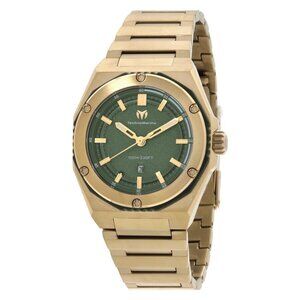 FX04299B NWT Technomarine Fashion Ladies Quartz Plastic and Stainless Steel Auth